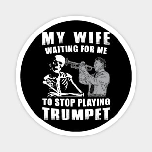 Trumpet Harmony - Trumpet Is My Happily Ever After Tee, Tshirt, Hoodie Magnet